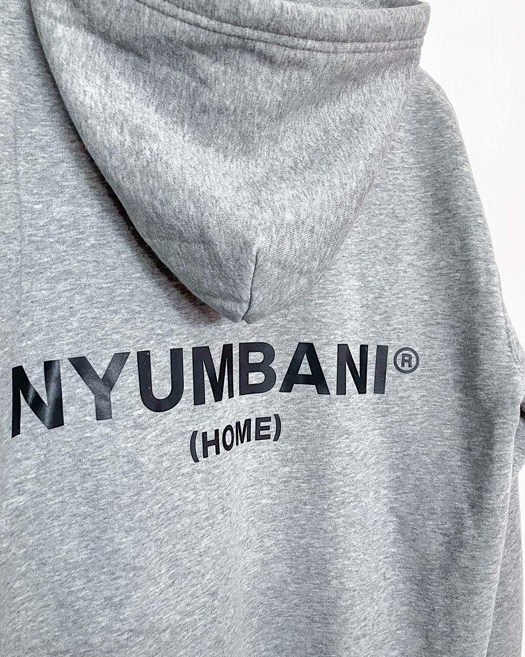 Nyumbani Grey Hoodie