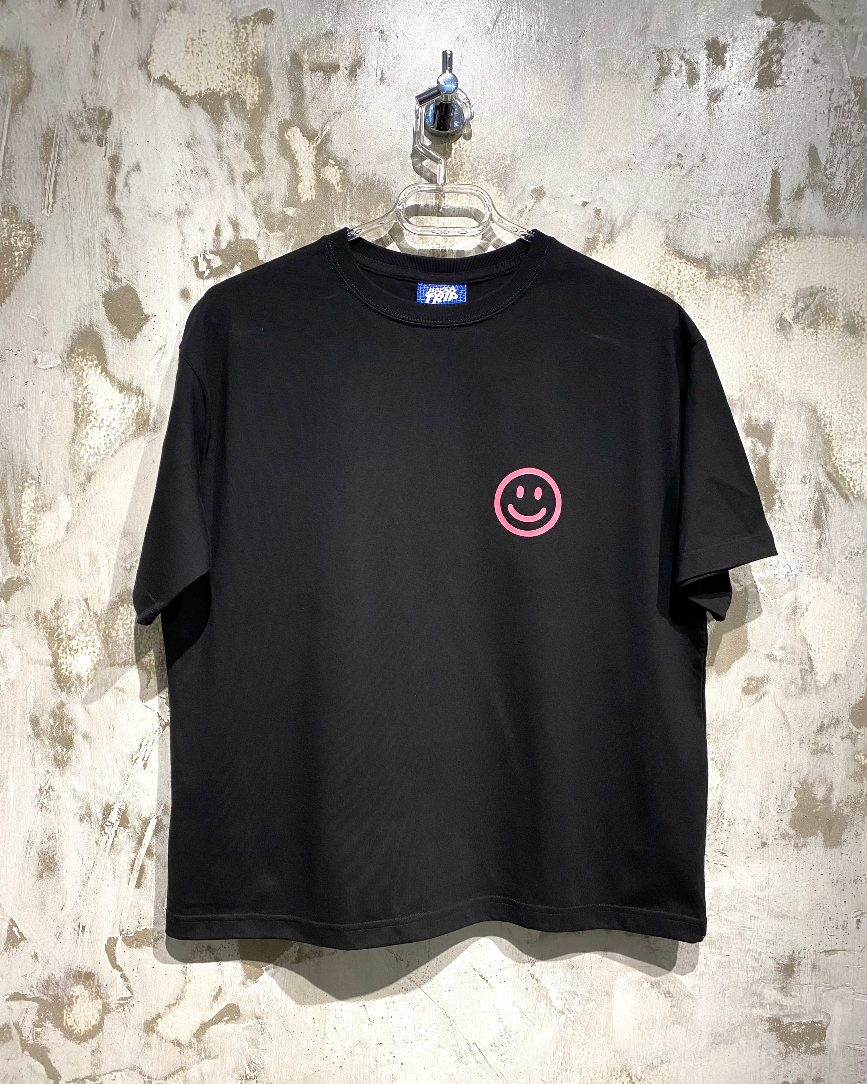 Tired Mum's Club Black T-Shirt with Pink Ink