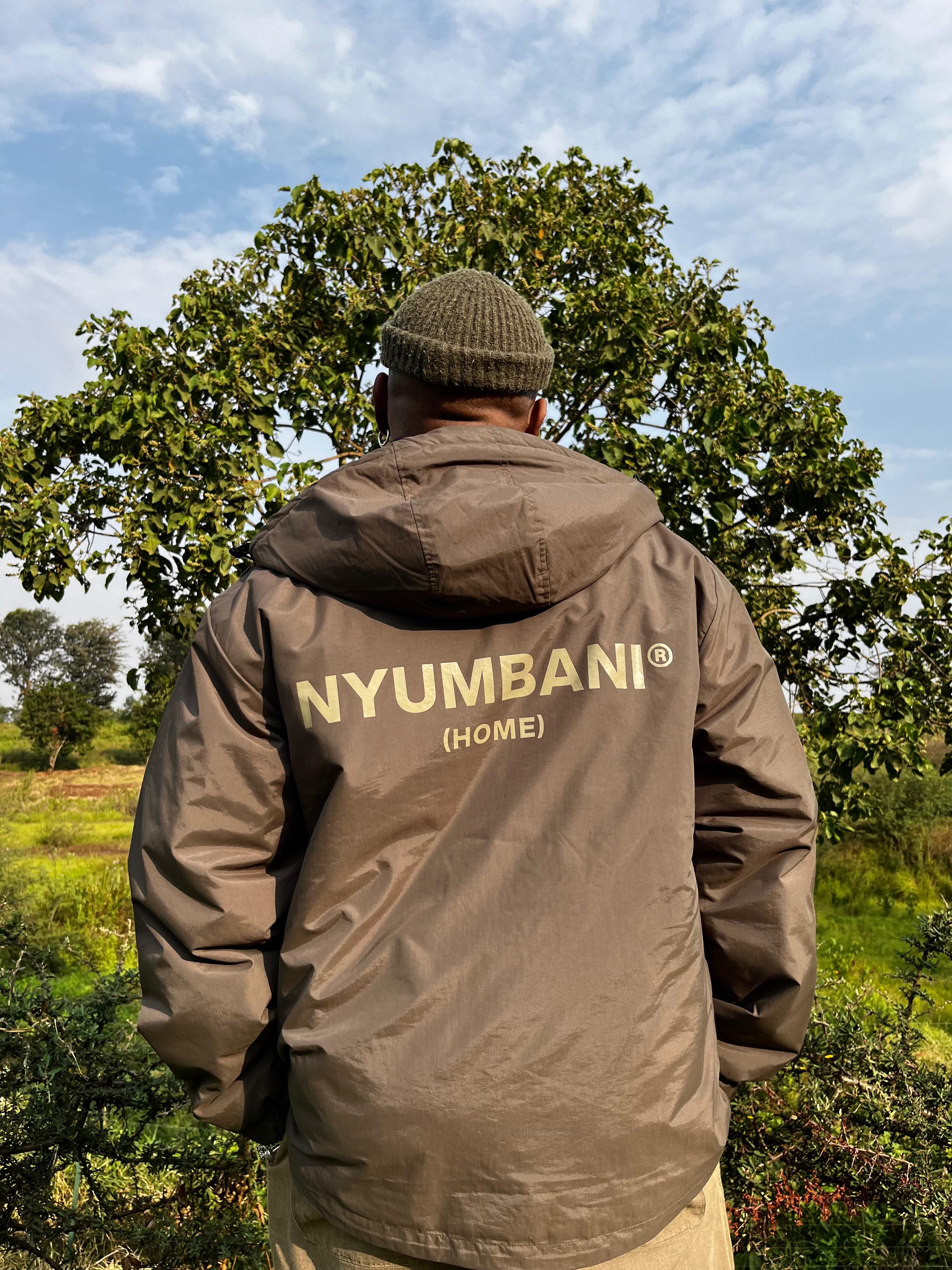 Oversized Olive Winter Nyumbani Jacket