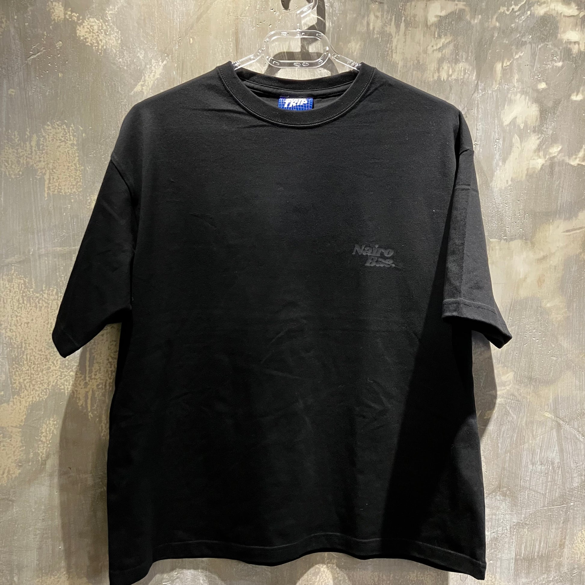 Nairobae Black T-Shirt With Black Ink