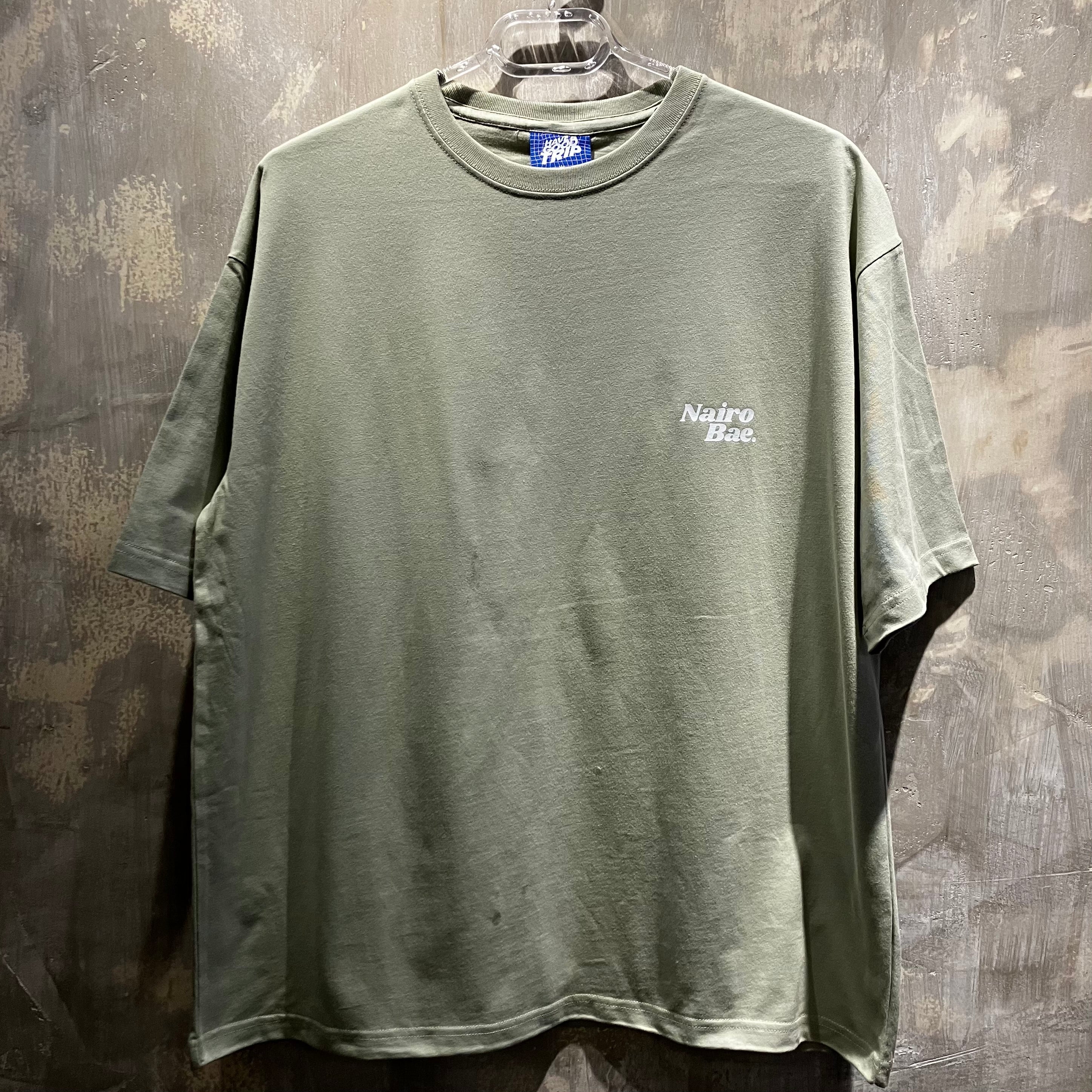 Nairobae Sage T-shirt With White Ink