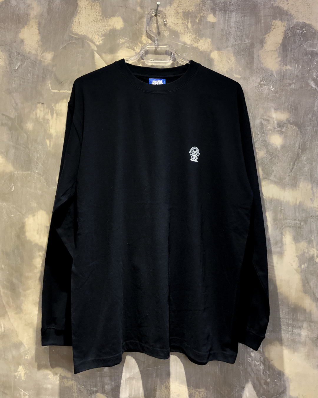 Have A Good Trip Mushroom Logo Black Long Sleeved Shirt