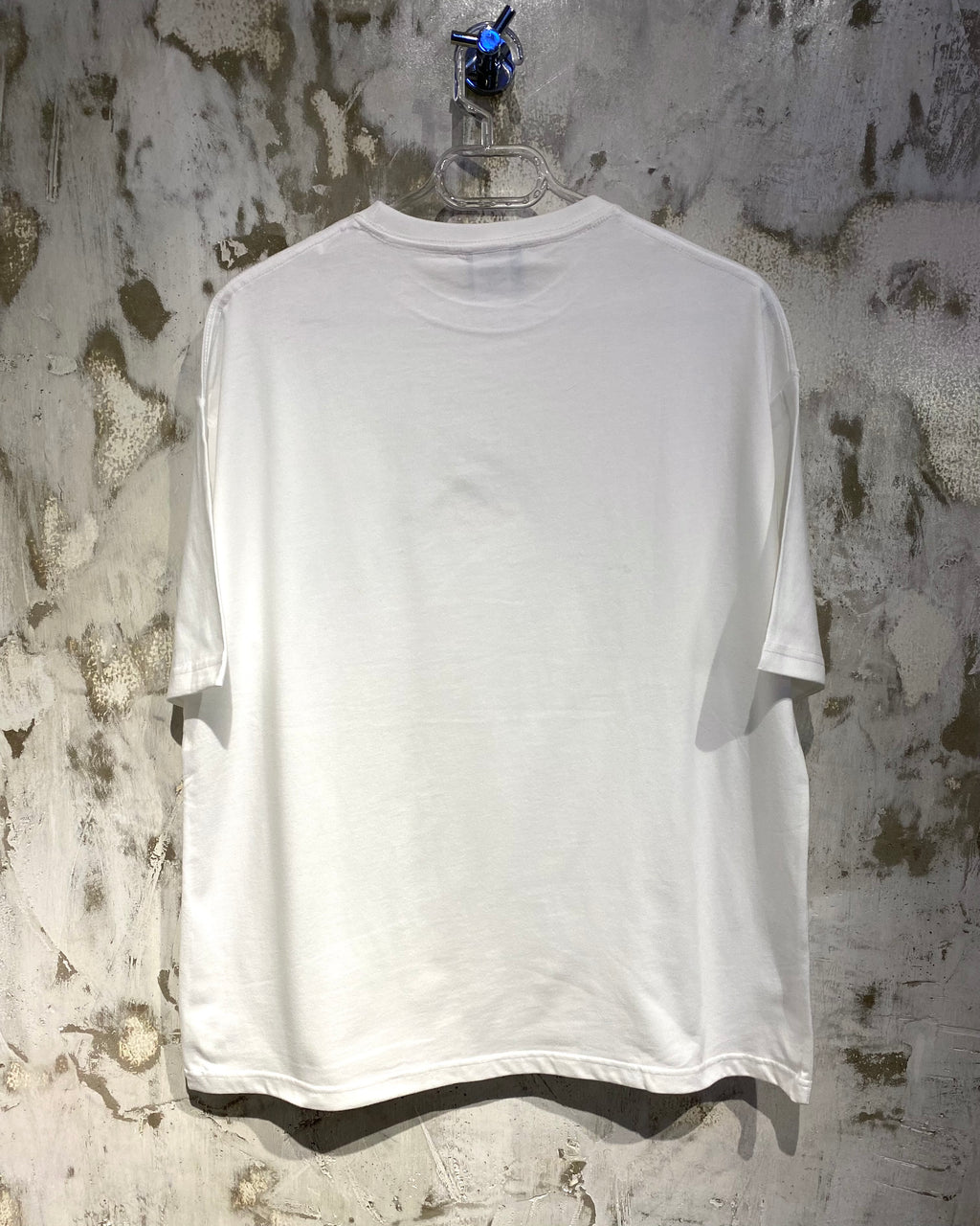 Nairobi Traffic White T-Shirt with Red Ink