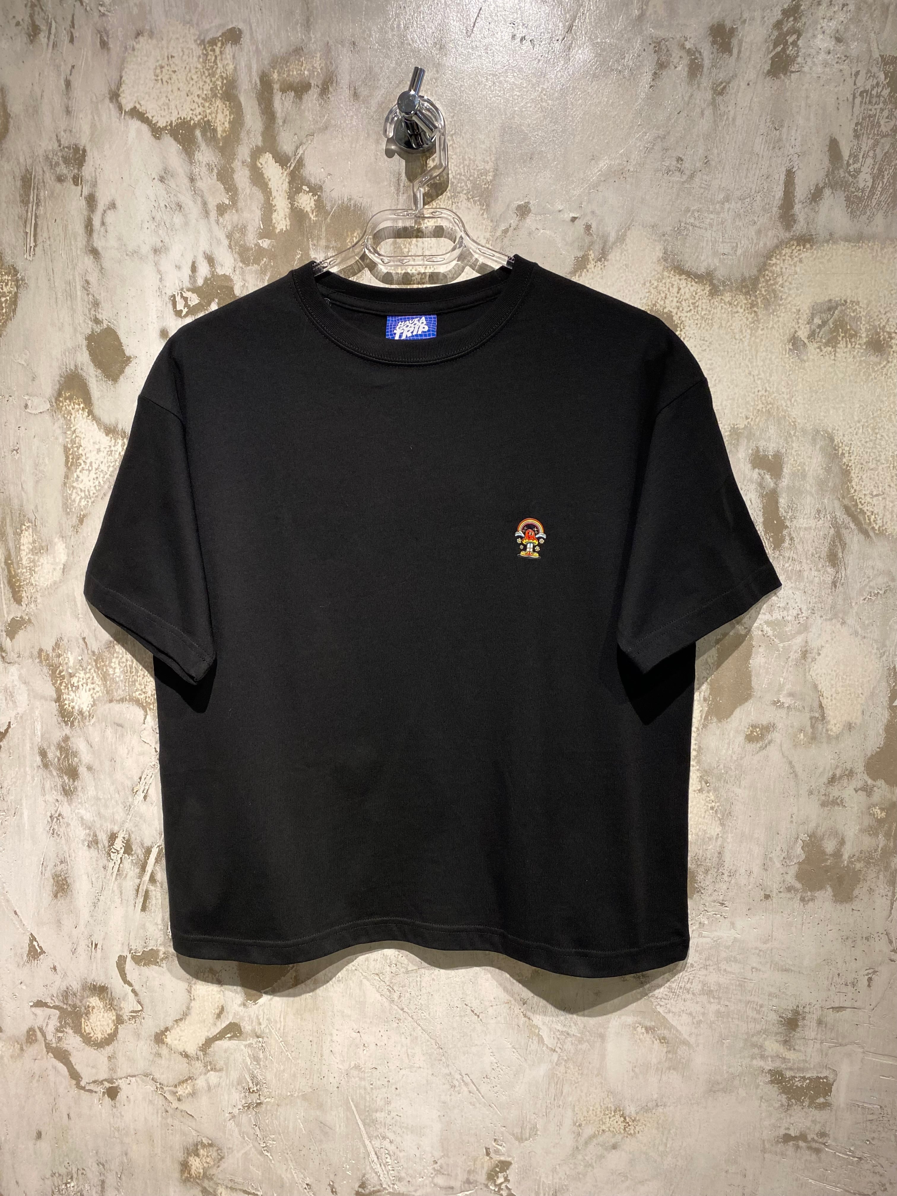 H.A.G.T Simple Black T-Shirt with White Ink