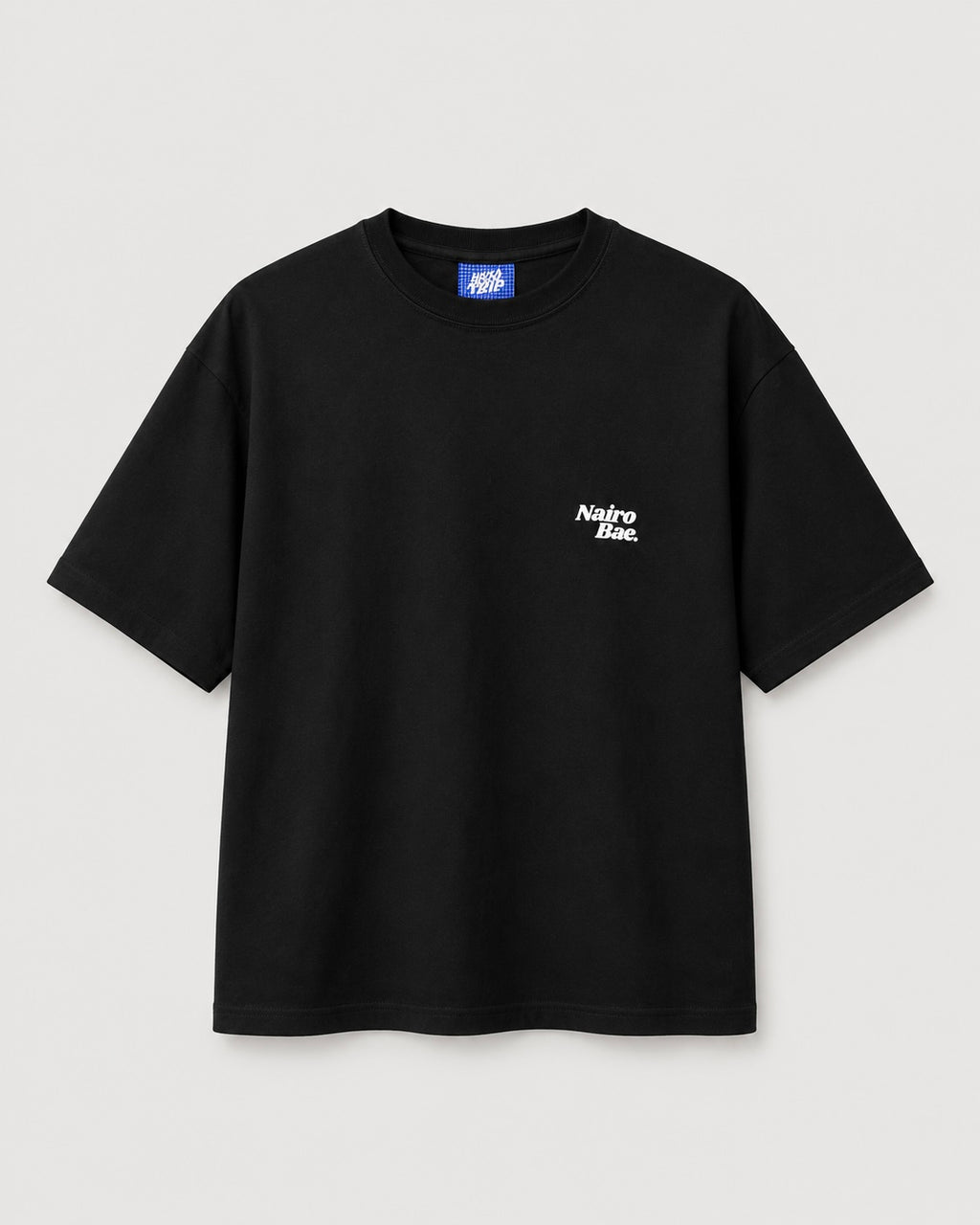 Nairobae Black T - Shirt White ink