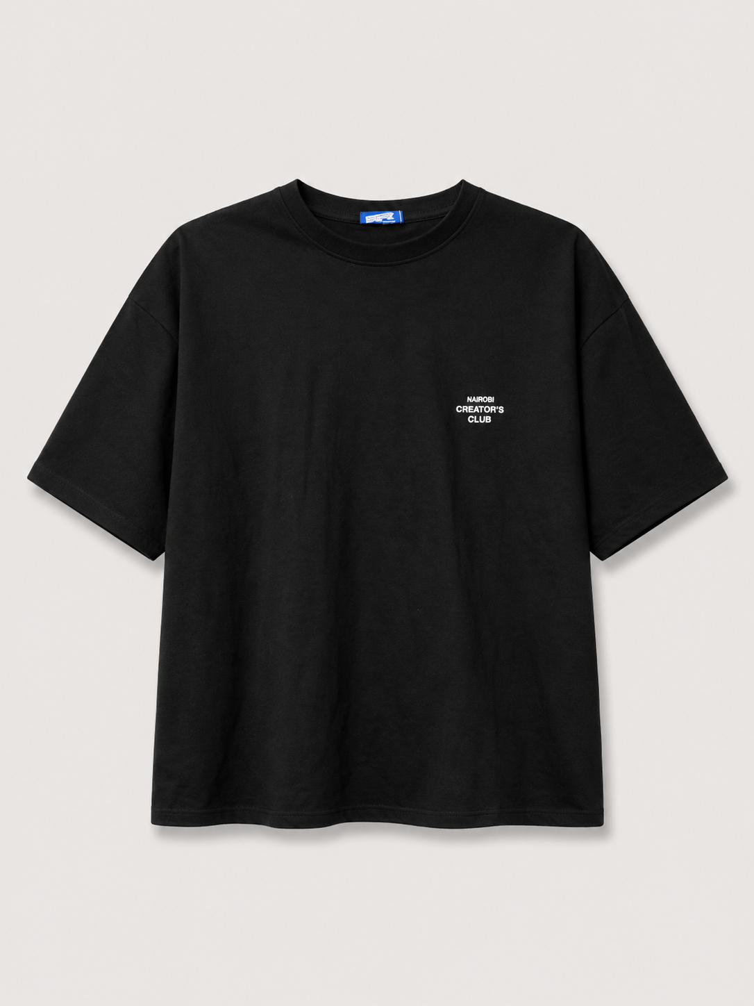 Unhinged Black T-Shirt with White ink