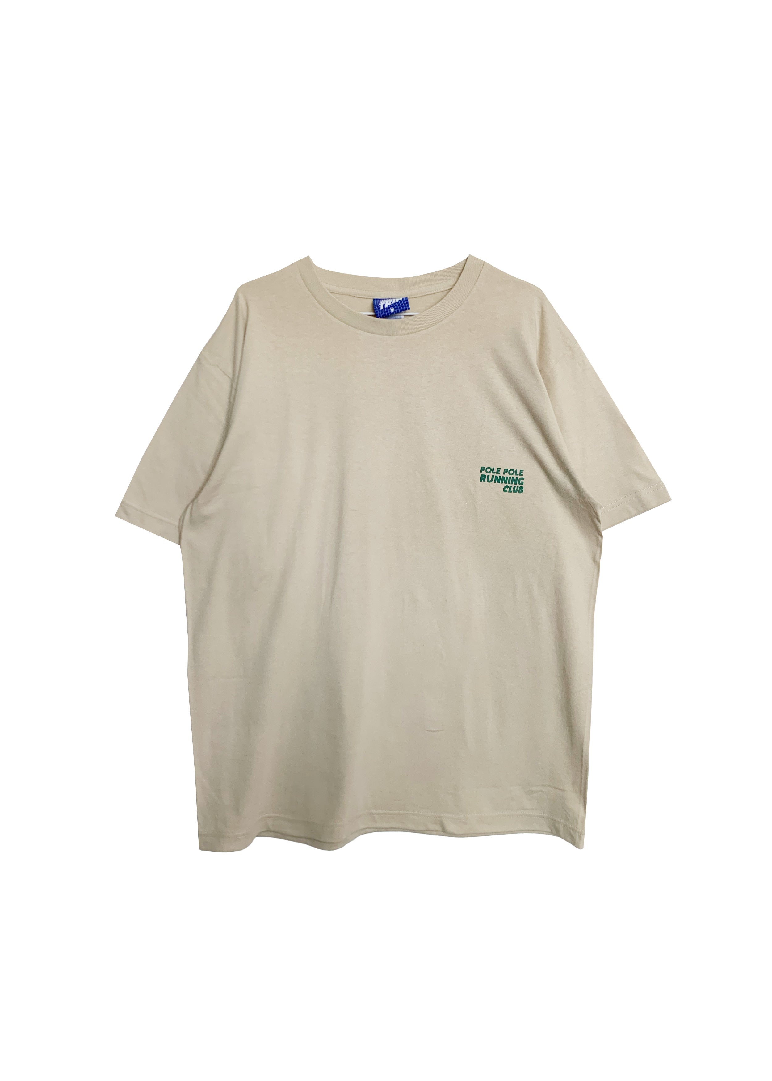 Pole Pole Running Club Beige T- Shirt