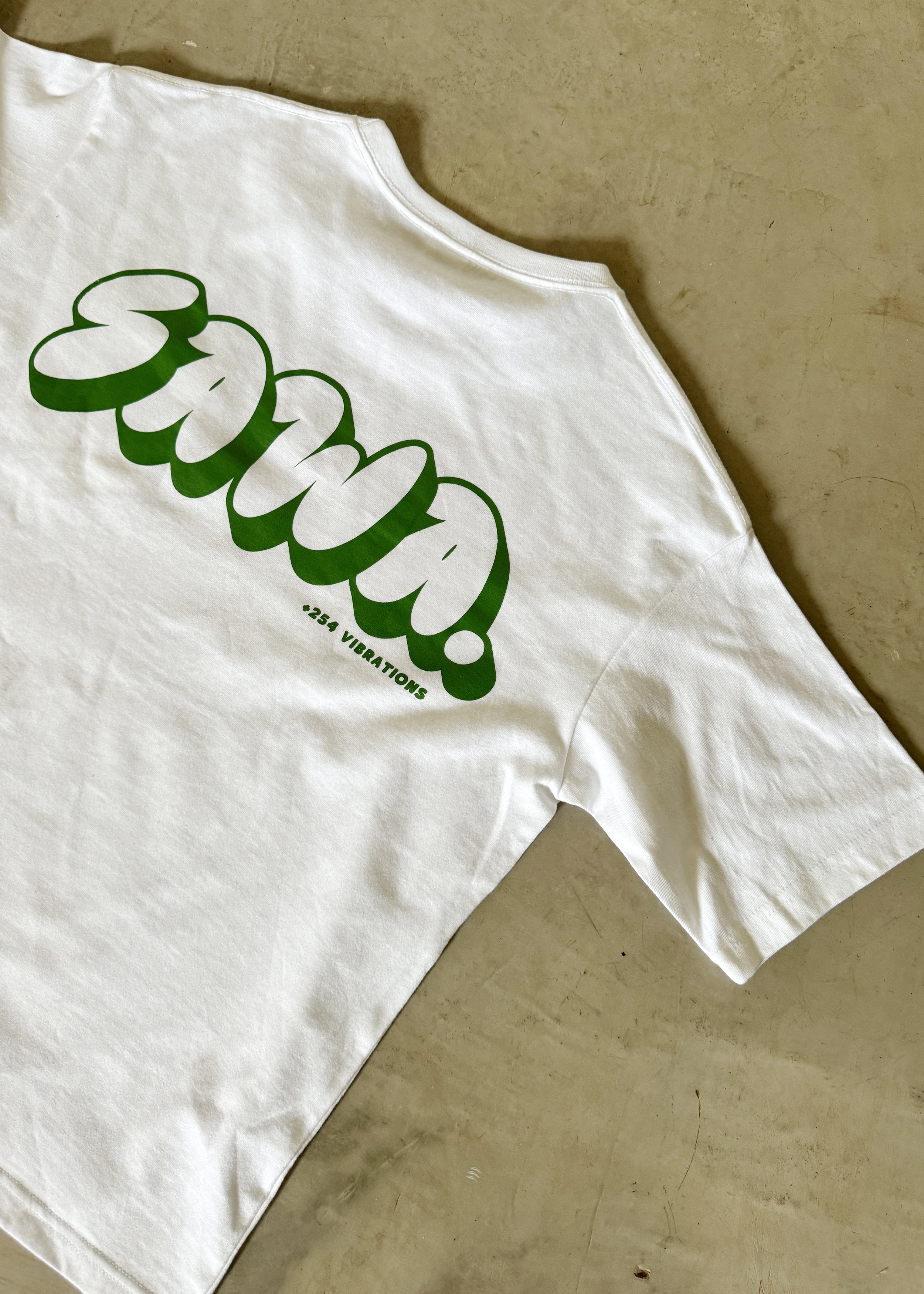 Sawa White T-Shirt With Front Pocket