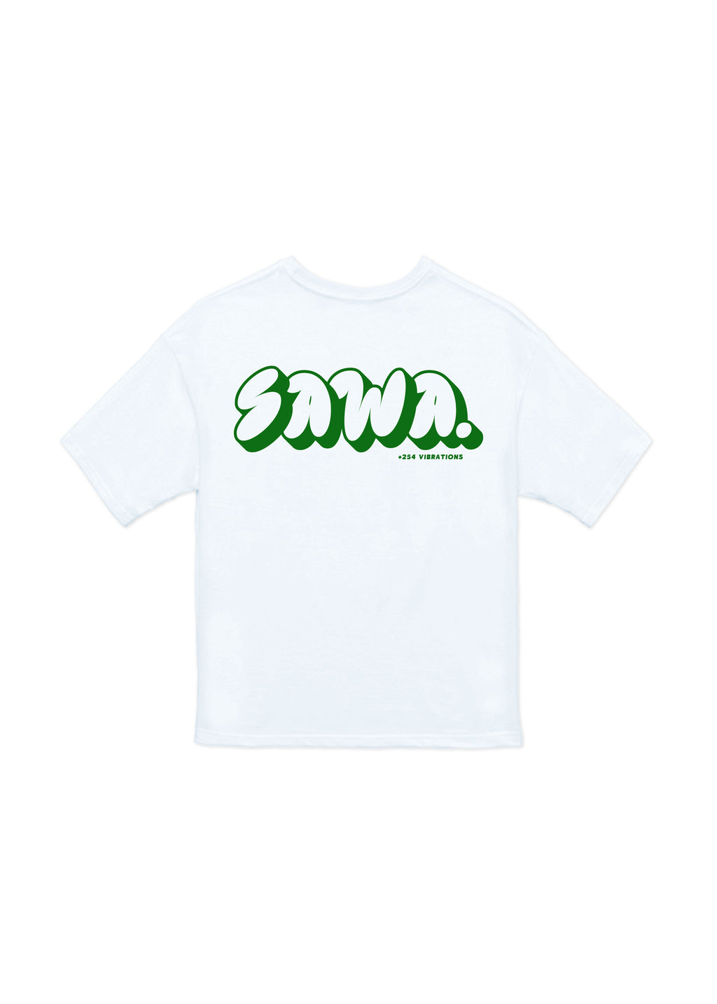 Sawa White T-Shirt With Front Pocket