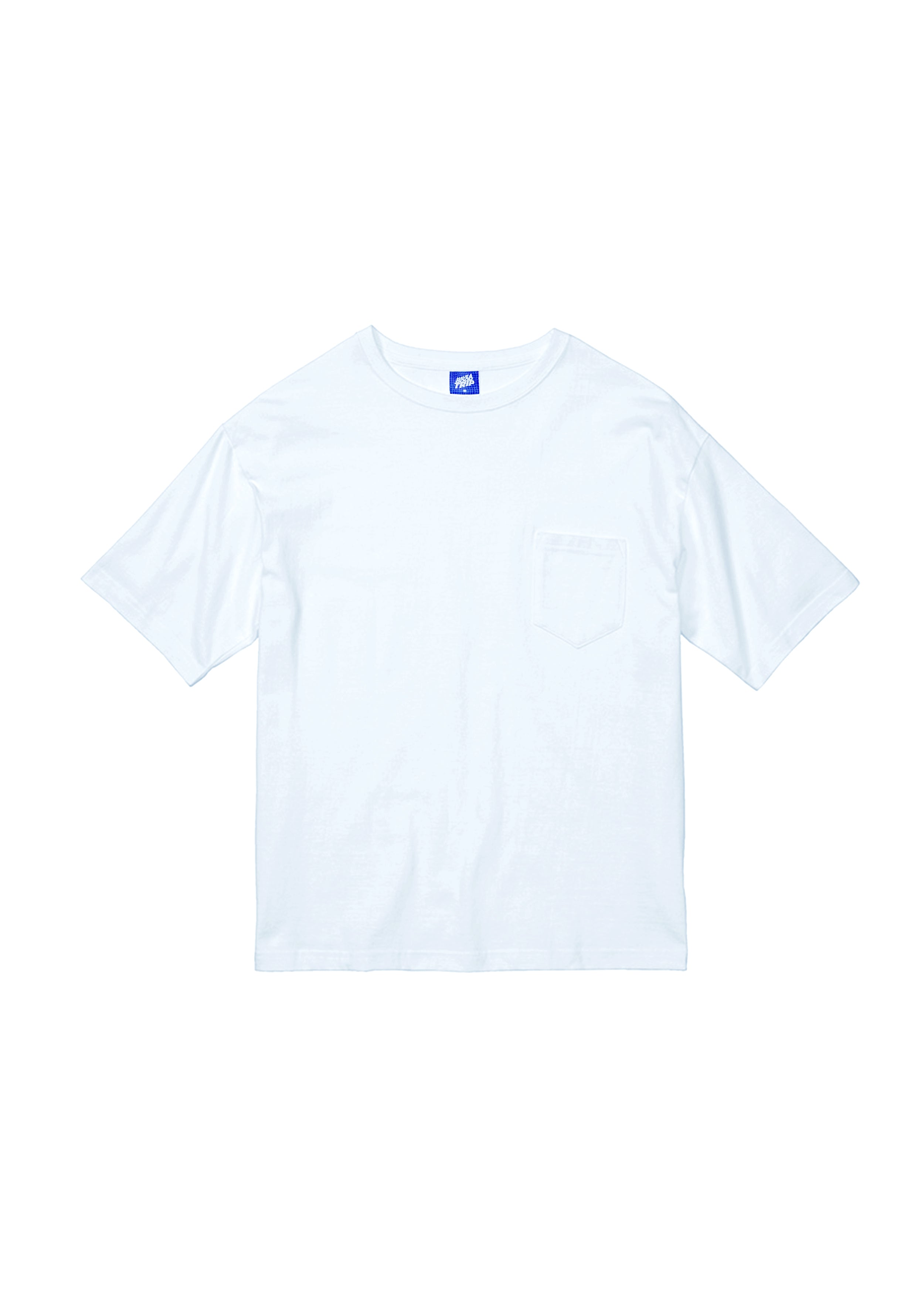 Sawa White T-Shirt With Front Pocket