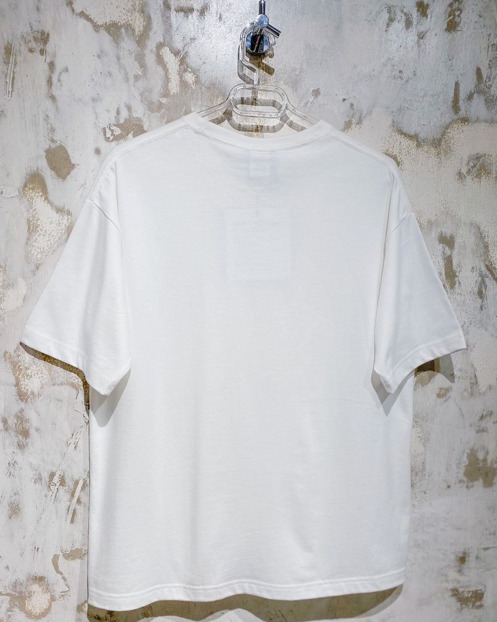 Sorry I'm Late Nairobi Traffic White T-Shirt with Red Ink